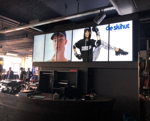 Videowall Skihut