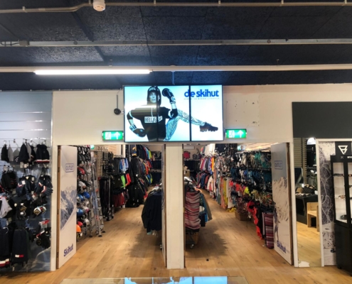 Videowall Skihut