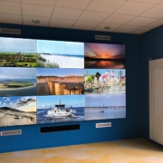 Videowall 3x3 VVV Ameland