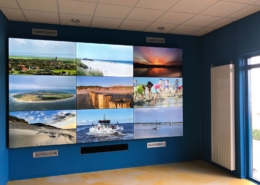 Videowall 3x3 VVV Ameland