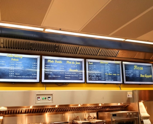 Menu boards