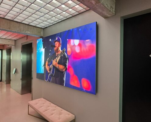 Sony Music 6 Indoor LED wall