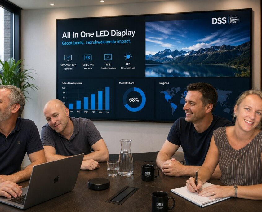 All in One LED display Personas All in one LED