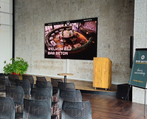 3600mm LED - 163 inch - Bar Beton Indoor LED