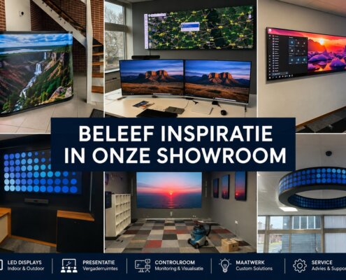 DSS showroom collage Indoor LED
