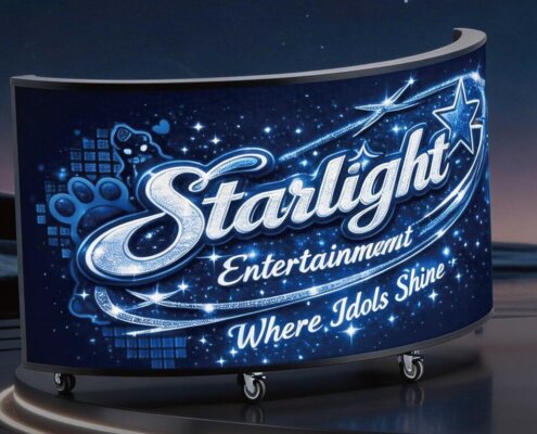 LED DJ Booth semi circle Indoor LED