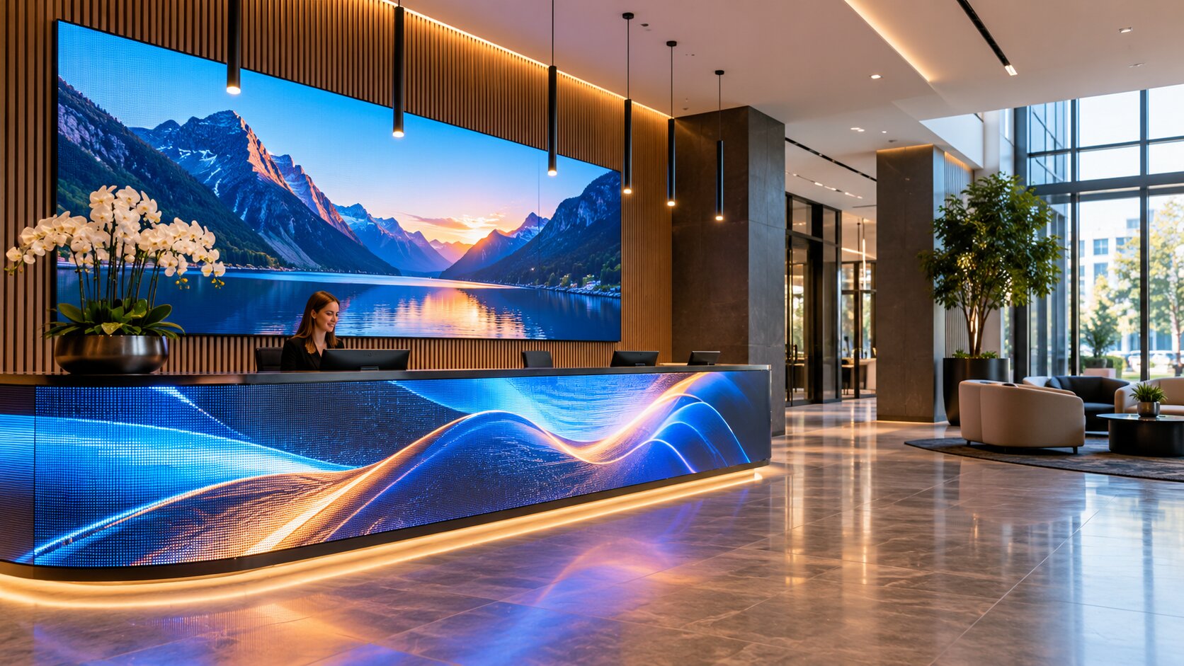 LED Ontvangstruimte afbeelding 1